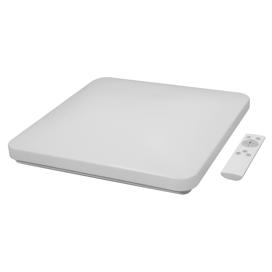 Brilagi - Iluminação de teto LED com regulação VELVET SQUARE SMART LED/36W/230V 2700-6500K Wi-Fi Tuya + controlo remoto castanho
