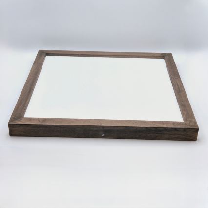 Brilagi - Iluminação de teto para casa de banho LED com regulação WOODY FRAME LED/50W/230V carvalho 60x60 cm 3000-6000K IP44 + comando