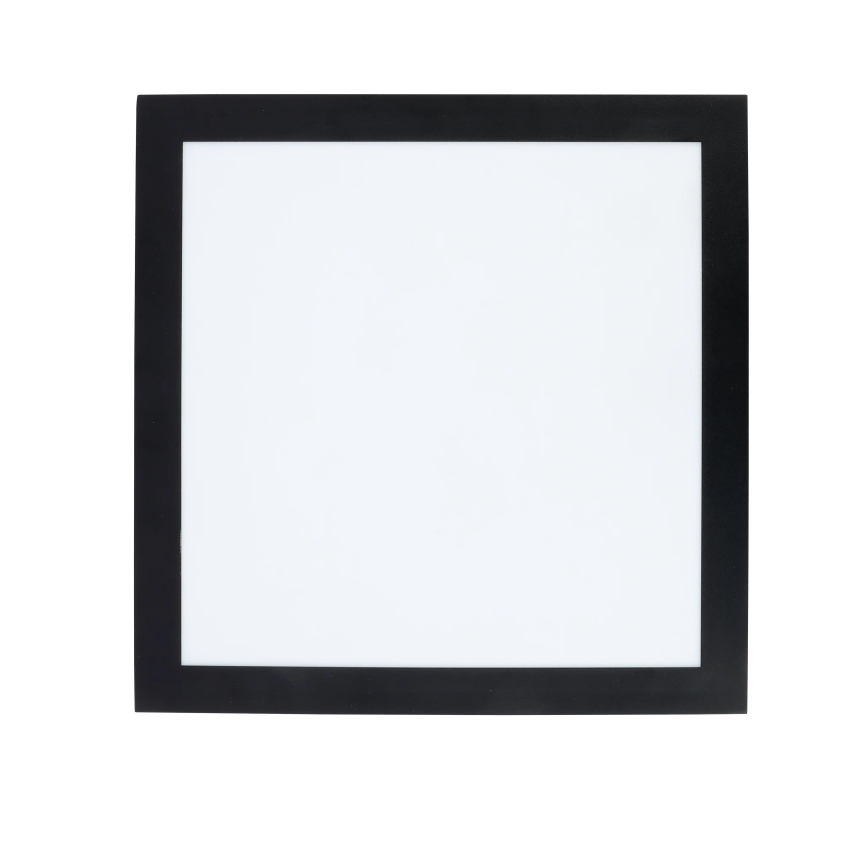 Brilagi - Iluminação de teto para casa de banho LED com regulação FRAME SMART LED/24W/230V 30x30 cm 3000-6000K IP44 preto + comando