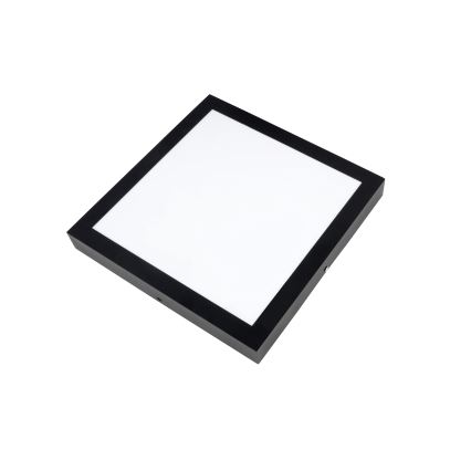 Brilagi - Iluminação de teto para casa de banho LED com regulação FRAME SMART LED/24W/230V 30x30 cm 3000-6000K IP44 preto + comando