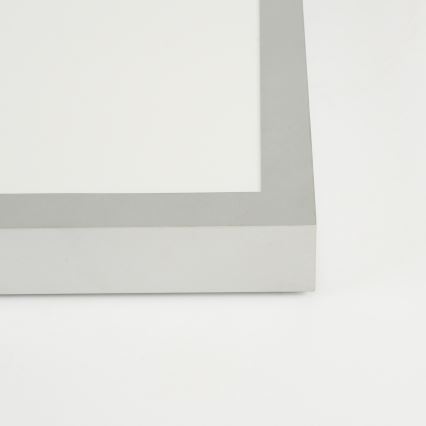 Brilagi - Iluminação de teto para casa de banho LED com regulação FRAME SMART LED/50W/230V 120x30 cm 3000-6000K IP44 prateado + comando