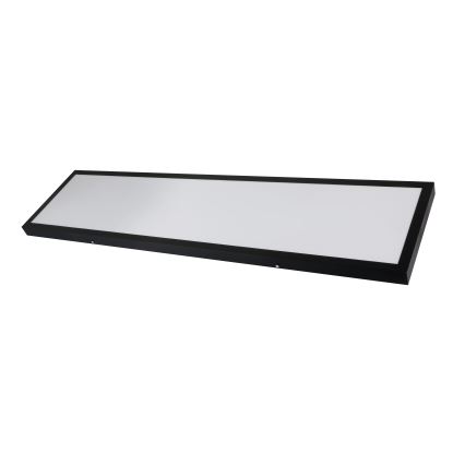 Brilagi - Iluminação de teto para casa de banho LED com regulação FRAME SMART LED/50W/230V 30x120 cm 3000-6000K IP44 preto + comando
