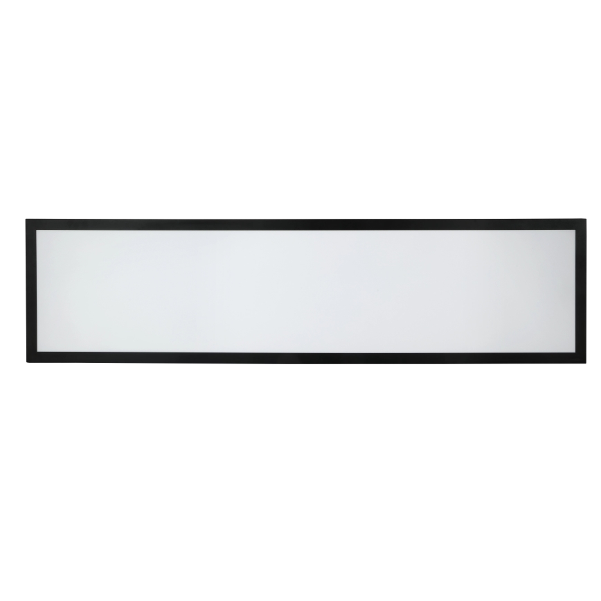 Brilagi - Iluminação de teto para casa de banho LED com regulação FRAME SMART LED/50W/230V 30x120 cm 3000-6000K IP44 preto + comando