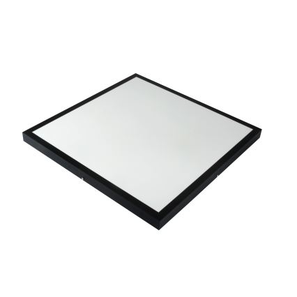 Brilagi - Iluminação de teto para casa de banho LED com regulação FRAME SMART LED/50W/230V 60x60 cm 3000-6000K IP44 preto + comando