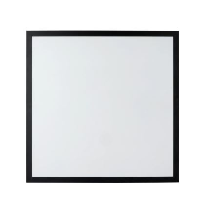 Brilagi - Iluminação de teto para casa de banho LED com regulação FRAME SMART LED/50W/230V 60x60 cm 3000-6000K IP44 preto + comando