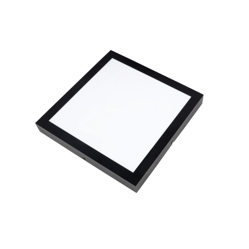 Brilagi - Iluminação de teto para casa de banho LED FRAME LED/24W/230V 30x30 cm 3000/4000/6000K IP44 preto