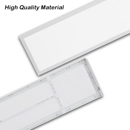 Brilagi - Iluminação de teto para casa de banho LED FRAME LED/50W/230V 30x120 cm 3000/4000/6000K IP44 branco