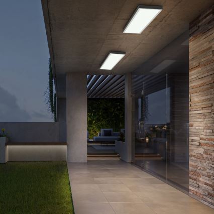 Brilagi - Iluminação de teto para casa de banho LED FRAME LED/50W/230V 30x120 cm 3000/4000/6000K IP44 branco