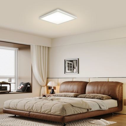 Brilagi - Iluminação de teto para casa de banho LED ULTRA SLIM LED/24W/230V 42x42 cm branco IP54