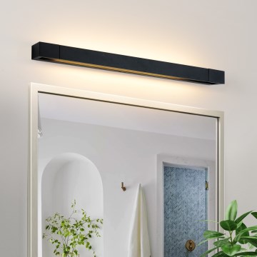 Brilagi - Iluminação LED para espelho de casa de banho AQUA LINE LED/18W/230V 60 cm IP44 preta