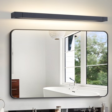 Brilagi - Iluminação LED para espelho de casa de banho AQUA LINE LED/24W/230V 90 cm IP44 preto