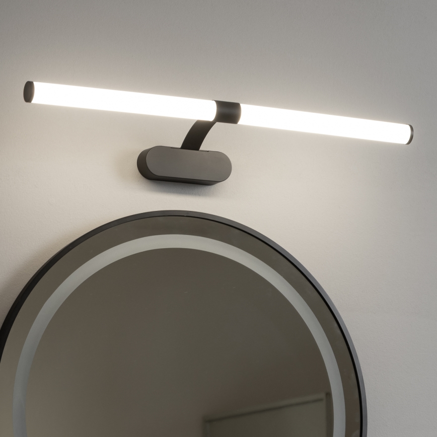 Brilagi - Iluminação LED 2 em 1 para espelho de casa de banho TUBEO LED/8W/230V 60 cm IP44 preta