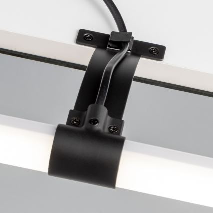 Brilagi - Iluminação LED 2 em 1 para espelho de casa de banho TUBEO LED/8W/230V 60 cm IP44 preta