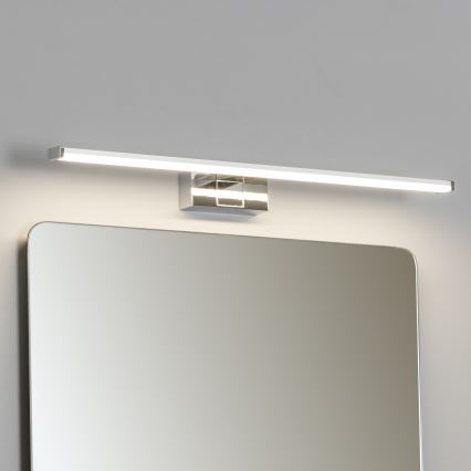 Brilagi - Iluminação de espelho para casa de banho 3 em 1 VESTRA LED/12W/230V 60 cm IP44 cromado brilhante
