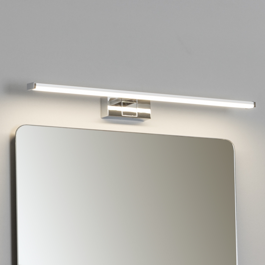 Brilagi - Iluminação de espelho para casa de banho 3 em 1 VESTRA LED/12W/230V 60 cm IP44 cromado brilhante