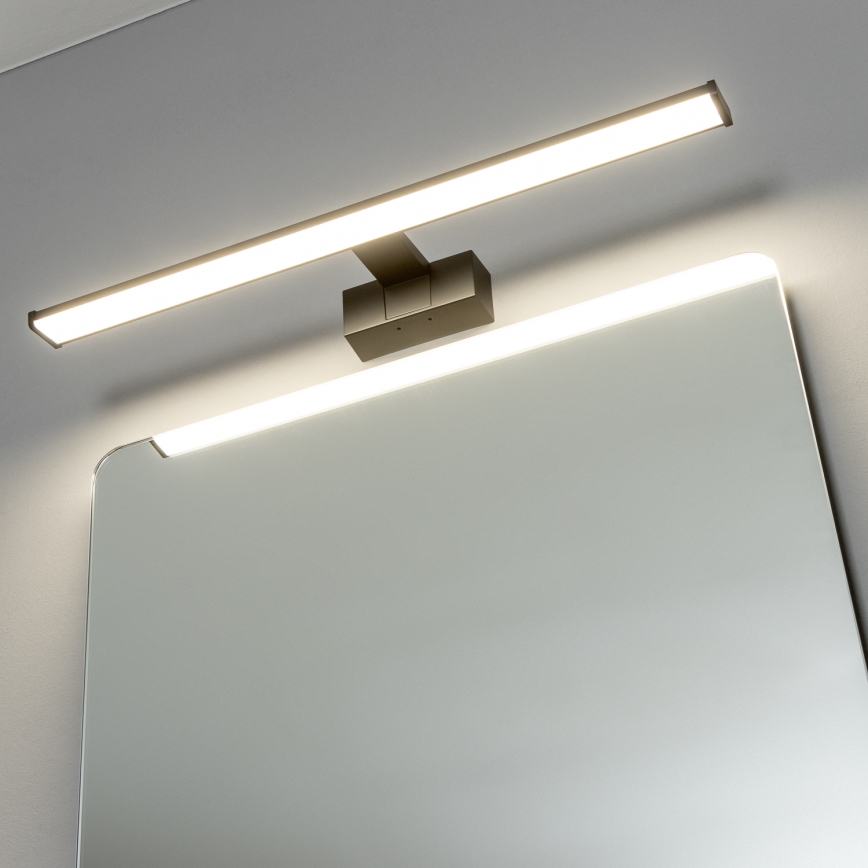 Brilagi - Iluminação LED 3 em 1 para espelho de casa de banho VESTRA LED/12W/230V 60 cm IP44 preta