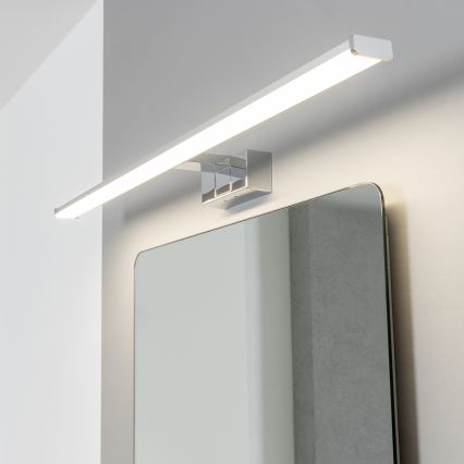 Brilagi - Iluminação LED 3 em 1 para espelho de casa de banho VESTRA LED/15W/230V 80 cm IP44 cromado brilhante