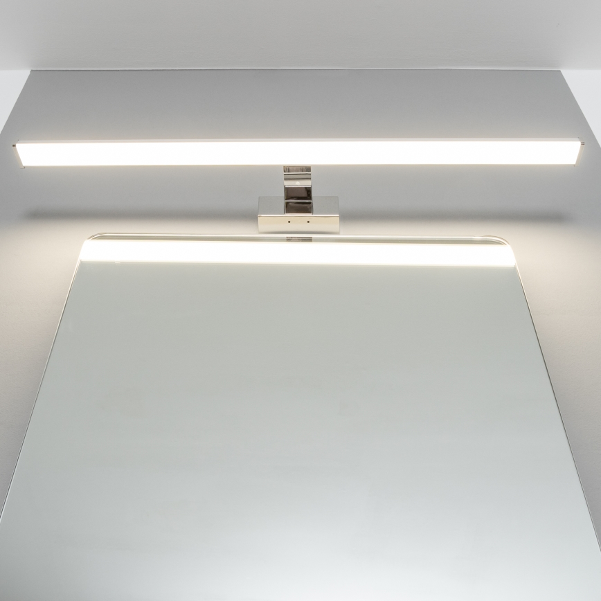 Brilagi - Iluminação LED 3 em 1 para espelho de casa de banho VESTRA LED/15W/230V 80 cm IP44 cromado brilhante