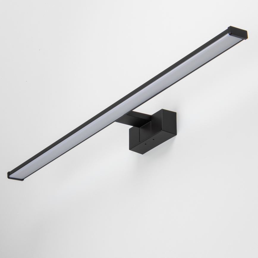 Brilagi - Iluminação LED 3 em 1 para espelho de casa de banho VESTRA LED/15W/230V 80 cm IP44 preta