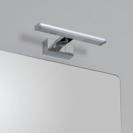 Brilagi - Iluminação LED para espelho de casa de banho 3 em 1 VESTRA LED/6W/230V 30 cm IP44 cromado brilhante