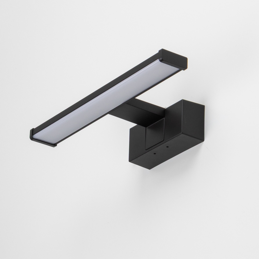 Brilagi - Iluminação LED para espelho de casa de banho 3 em 1 VESTRA LED/6W/230V 30 cm IP44 preta