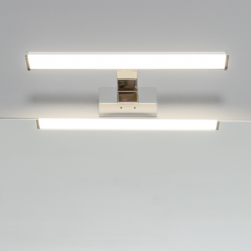 Brilagi - Iluminação LED para espelho de casa de banho 3 em 1 VESTRA LED/8W/230V 40 cm IP44 cromado brilhante