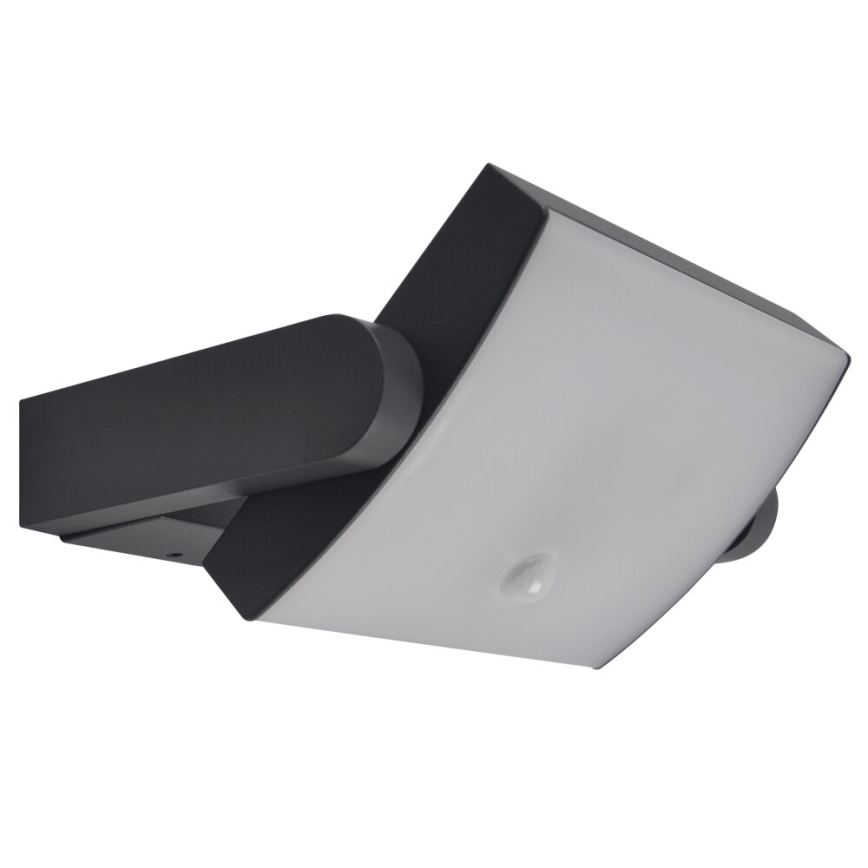 Brilagi - Iluminação LED para parede exterior com sensor ANKLE LED/18W/230V 3000K IP65 antracite