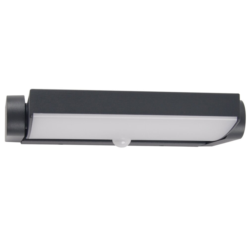 Brilagi - Iluminação LED para parede exterior com sensor ANKLE LED/18W/230V 3000K IP65 antracite