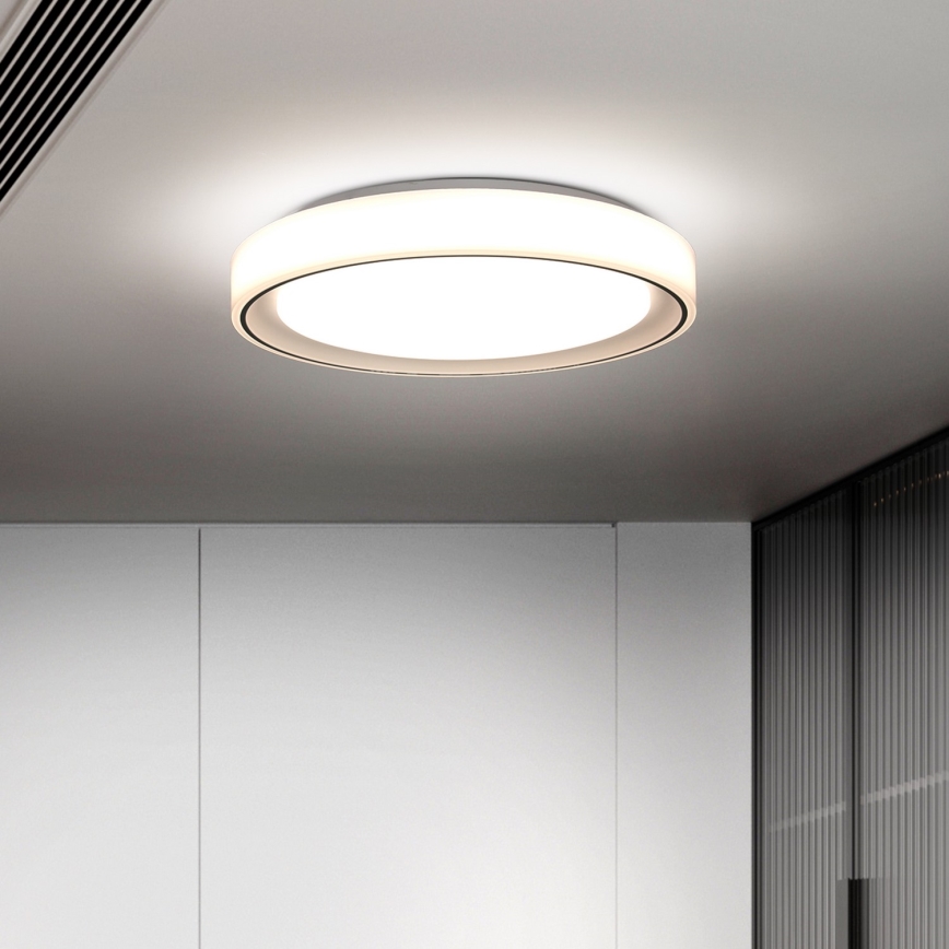 Brilagi - Iluminação de teto LED RGB com regulação FLOCO LED/30W/230V 3000-6500K Wi-Fi Tuya + LED/6W + comando