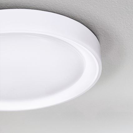 Brilagi - Iluminação de teto LED RGB com regulação FLOCO LED/30W/230V 3000-6500K Wi-Fi Tuya + LED/6W + comando