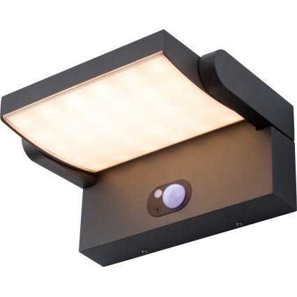 Brilagi - LED Candeeiro de parede solar com sensor de movimento e anoitecer ANKLE LED/3,5W/3,7V 2200 mAh IP54