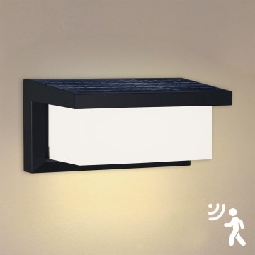 Brilagi - Iluminação solar de parede LED com sensor BRICKY LED/5W/6V IP65