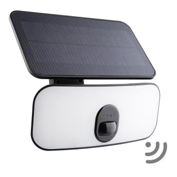Brilagi - Iluminação solar de parede LED com sensor ROOF LED/13W/5V IP65