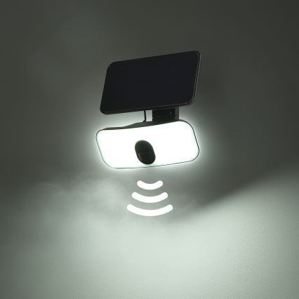 Brilagi - Iluminação solar de parede LED com sensor ROOF LED/13W/5V IP65