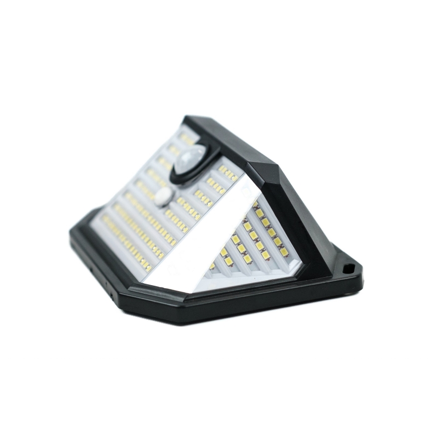 Brilagi - LED Candeeiro de parede solar com sensor de movimento e anoitecer WALLIE LED/4W/5,5V 1200 mAh 3000K IP65