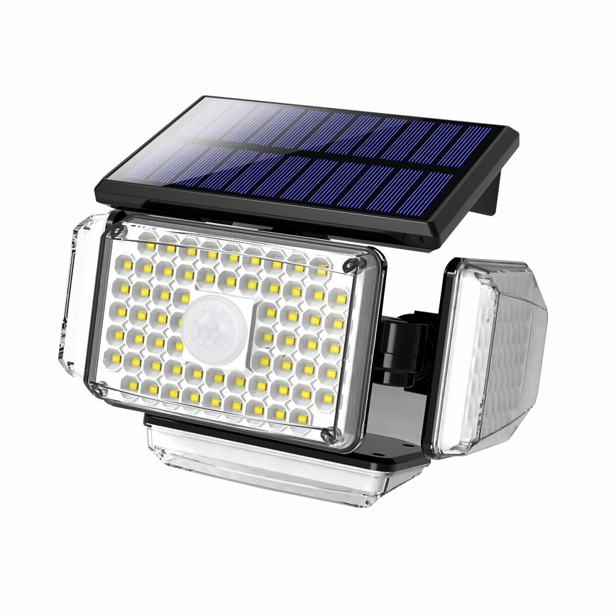 Brilagi - LED Candeeiro de parede solar com sensor de movimento e anoitecer WALLIE LED/5W/5,5V 2400 mAh IP65