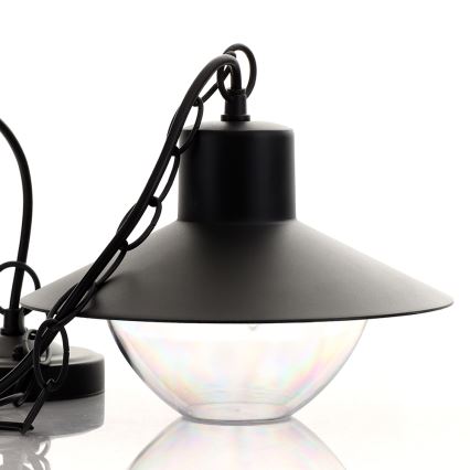 Brilagi - Iluminação suspensa exterior LED VEERLE 1xE27/60W/230V IP44