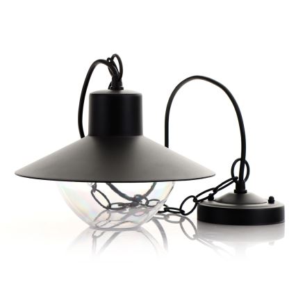 Brilagi - Iluminação suspensa exterior LED VEERLE 1xE27/60W/230V IP44