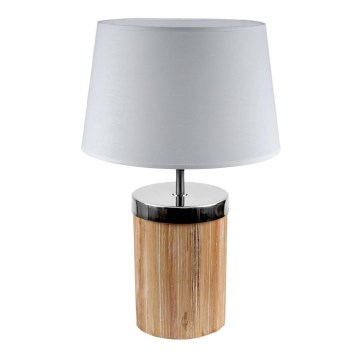 Brilagi - Lâmpada de mesa FERNI 1xE27/40W/230V cinzento