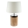 Brilagi - Lâmpada de mesa FERNI 1xE27/40W/230V creme