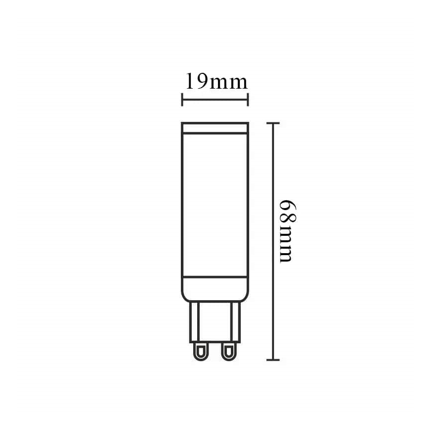 Brilagi - Lâmpada LED com regulação G9/6W/230V 3000K