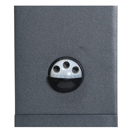 Brilagi - Lâmpada LED Exterior com Sensor ARCELO LED/9W/230V 80 cm IP44