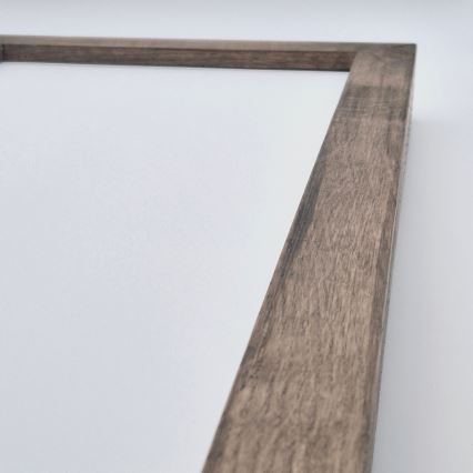 Brilagi - LED Luminária de teto para banheiro WOODY FRAME LED/50W/230V 120x30 cm IP44 carvalho noz