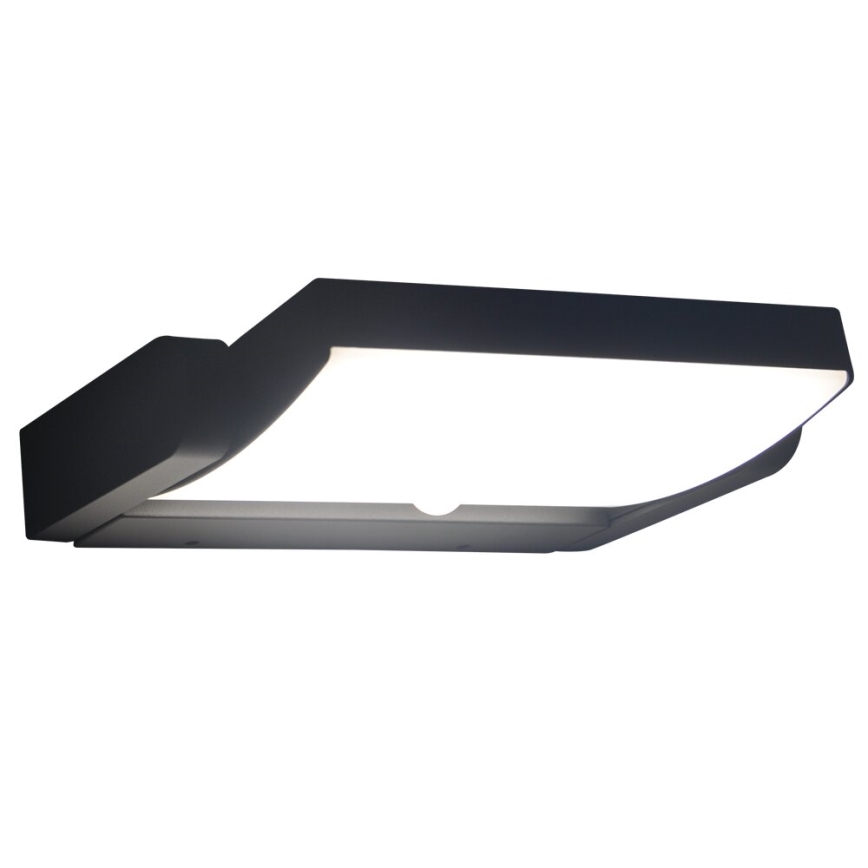 Brilagi - Aplique de parede LED para exterior com sensor ANKLE LED/18W/230V 4000K IP65 antracite