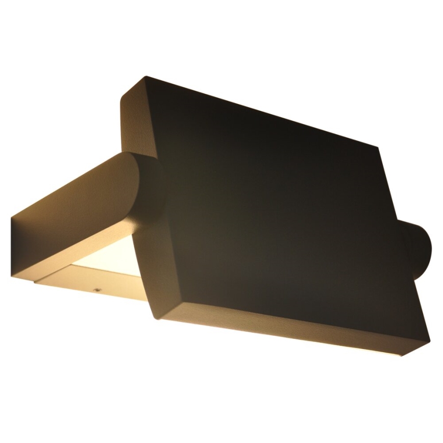 Brilagi - Aplique de parede LED para exterior com sensor ANKLE LED/18W/230V 4000K IP65 antracite