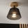 Brilagi - LED  Candeeiro integrado ANTHONY 1xE14/60W/230V carvalho/preto