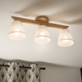 Brilagi - LED  Candeeiro integrado ANTHONY 3xE14/40W/230V carvalho/branco