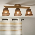 Brilagi - LED  Candeeiro integrado ANTHONY 3xE14/40W/230V carvalho/castanho