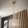 Brilagi - LED Candeeiro suspenso ANTHONY 1xE27/60W/230V carvalho/branco