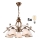 Brilagi - LED Candeeiro suspenso ANTICO 5xE27/60W/230V bronze pátina